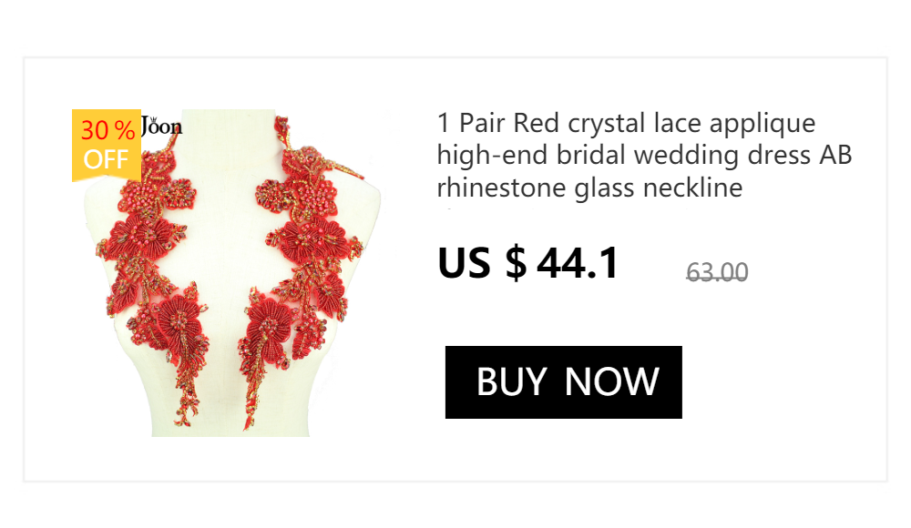 6,5 * 4,7 Zoll fünfblättriger Kristallausschnitt zum Aufnähen, Strassverzierung für Hochzeitskleid, Rock, blinkende Kleidungszubehör YL013 – Detail 6