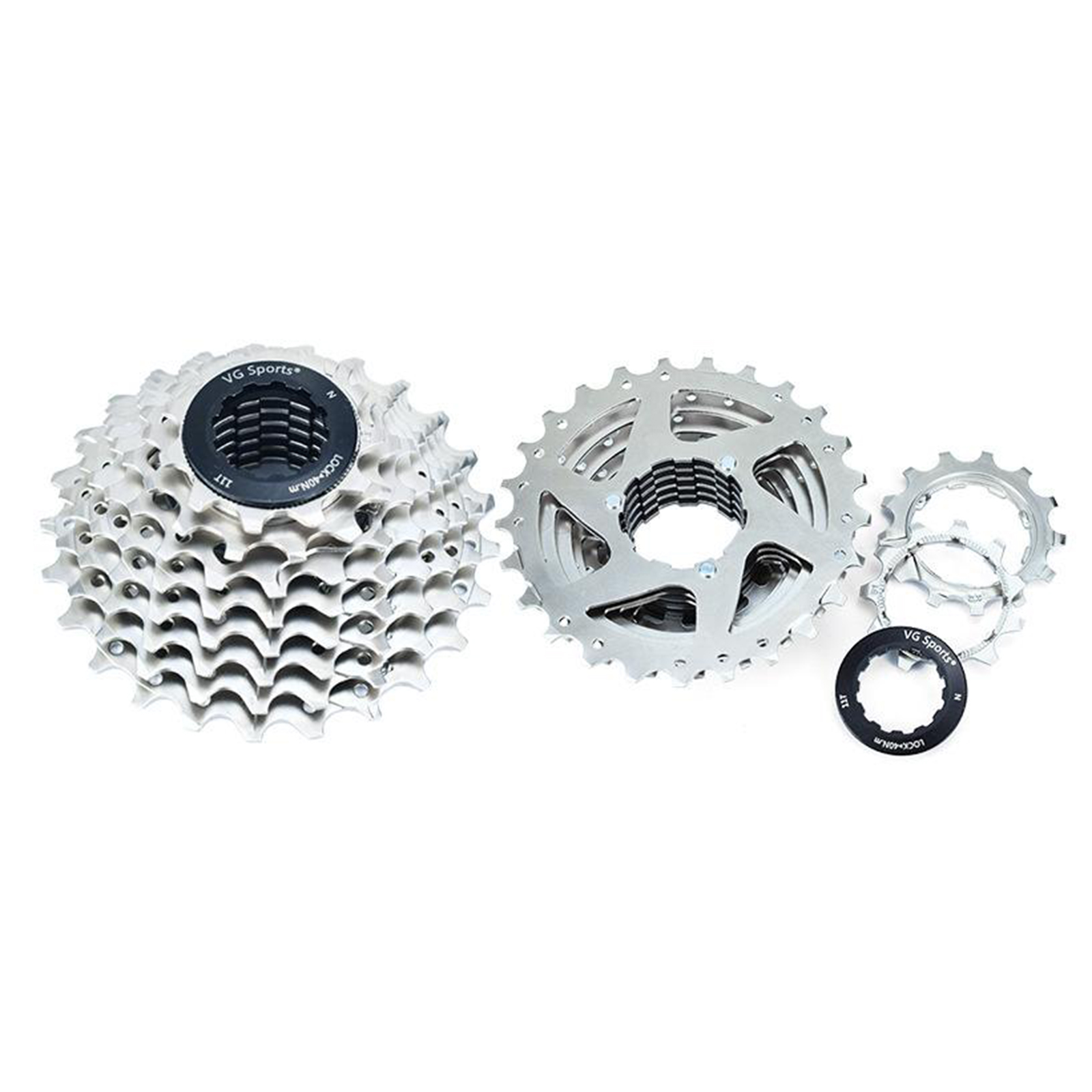Bike Cassette Freewheel 8 9 10 Speeds 11-25T/46T Teeth Steel Solid Flywheel Sprocket Bike Replacement Cog Freewheel Replacement
