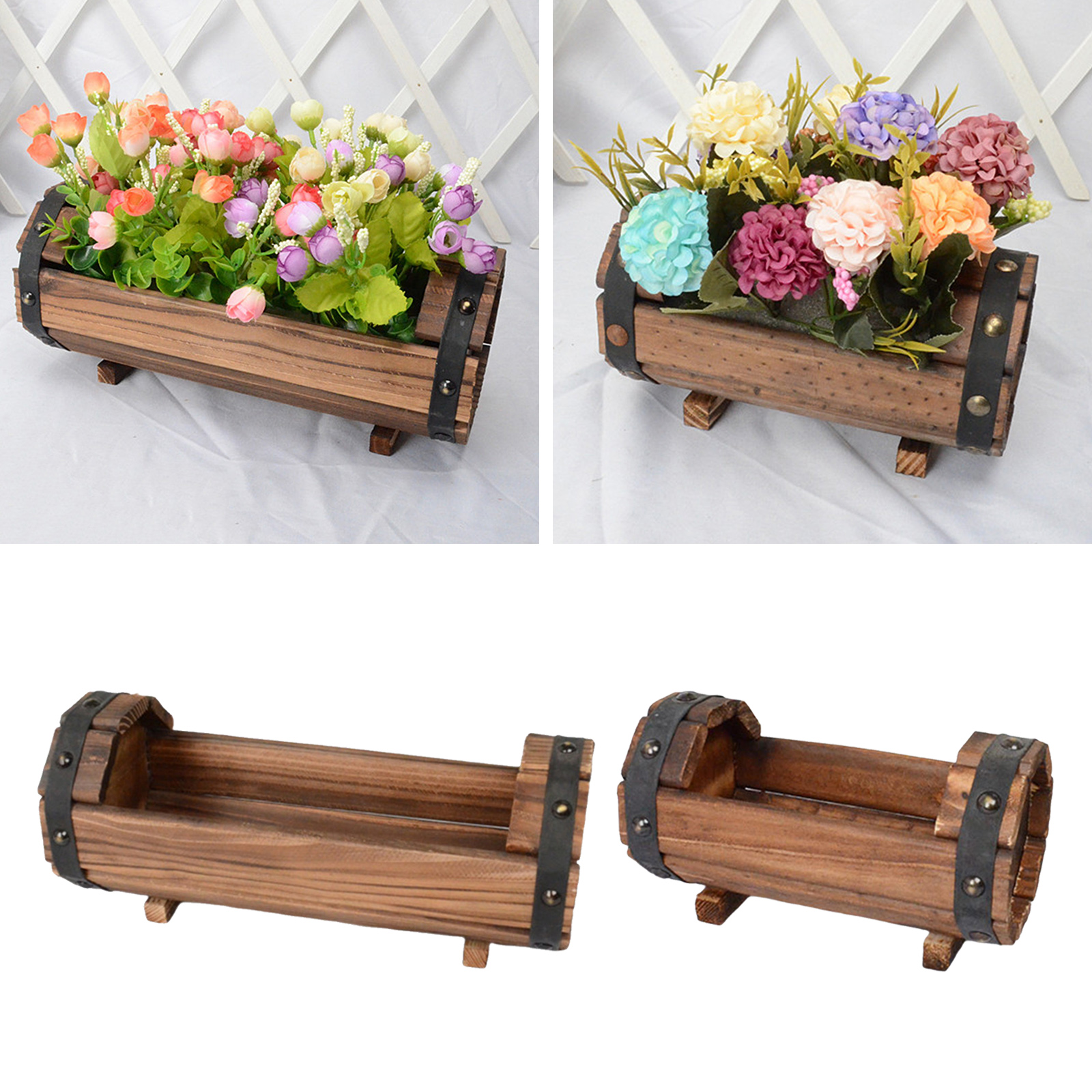 Antique Decorative Flower Pot Succulent Plant Pot Containers Small Planter Indoor Farmhouse Wedding Garden Decor Photo Props