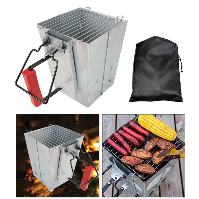 Narabar Violin Elektrisk Charcoal Chimney Starter Barbecue BBQ Grill Quick Light - AliExpress