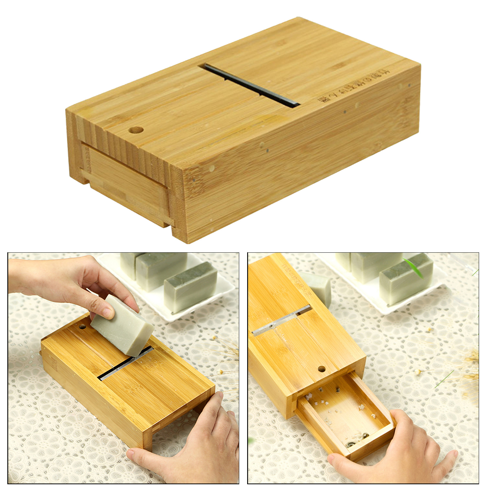 Wood Box Soap Loaf Cutter Beveler Planer for Trimming DIY Candle Supplies