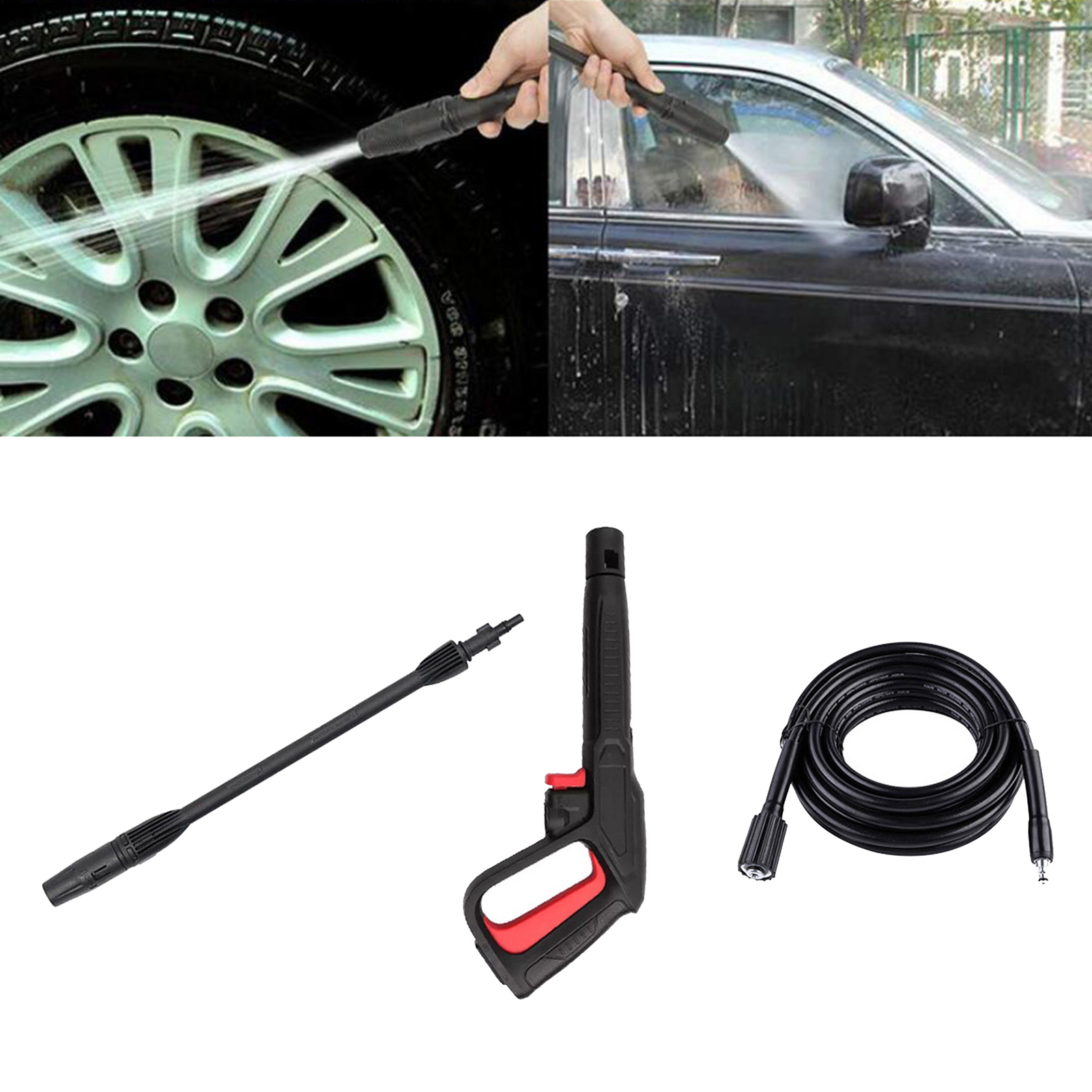 Tool Daily High Pressure Washer Gun High Power for Car Garden Roof Cleaning