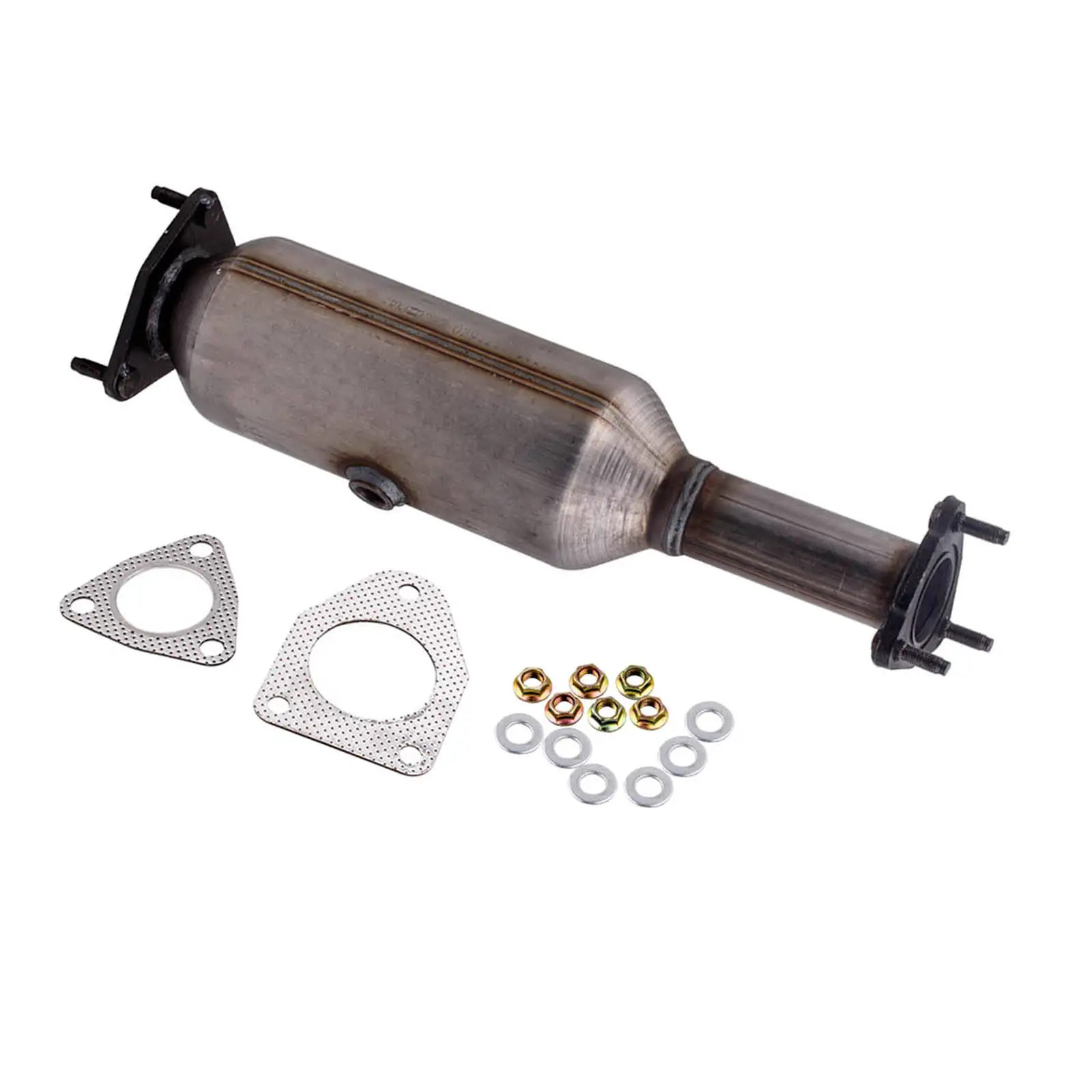 Catalytic Converter Compatible with Honda Accord 2.4L Engine 2003-2007, Direct-Fit Stainless Steel High Flow Series