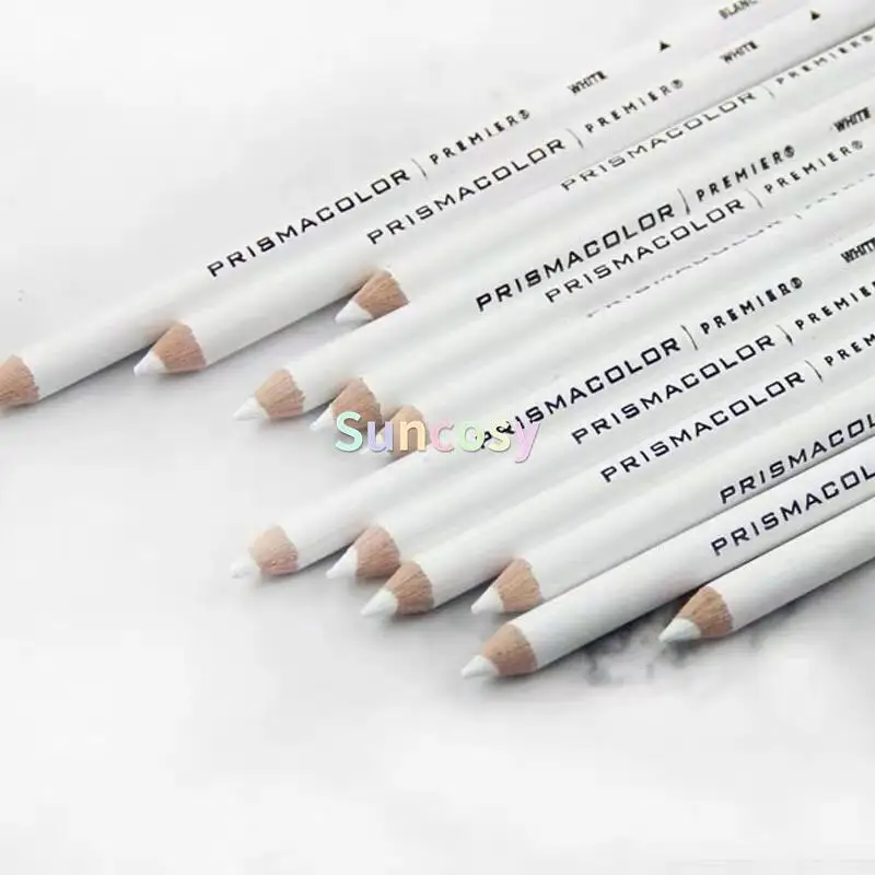 2 Pens PRISMACOLOR PREMIER Pencil Colored Pencil PC938 White#3365 Artist-quality 
