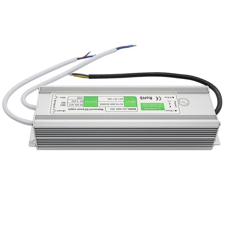 IP67 Waterproof Lighting Transformers DC 12V 24V Power Supply Led Driver For 5050 2835 3528 Led Strip Light