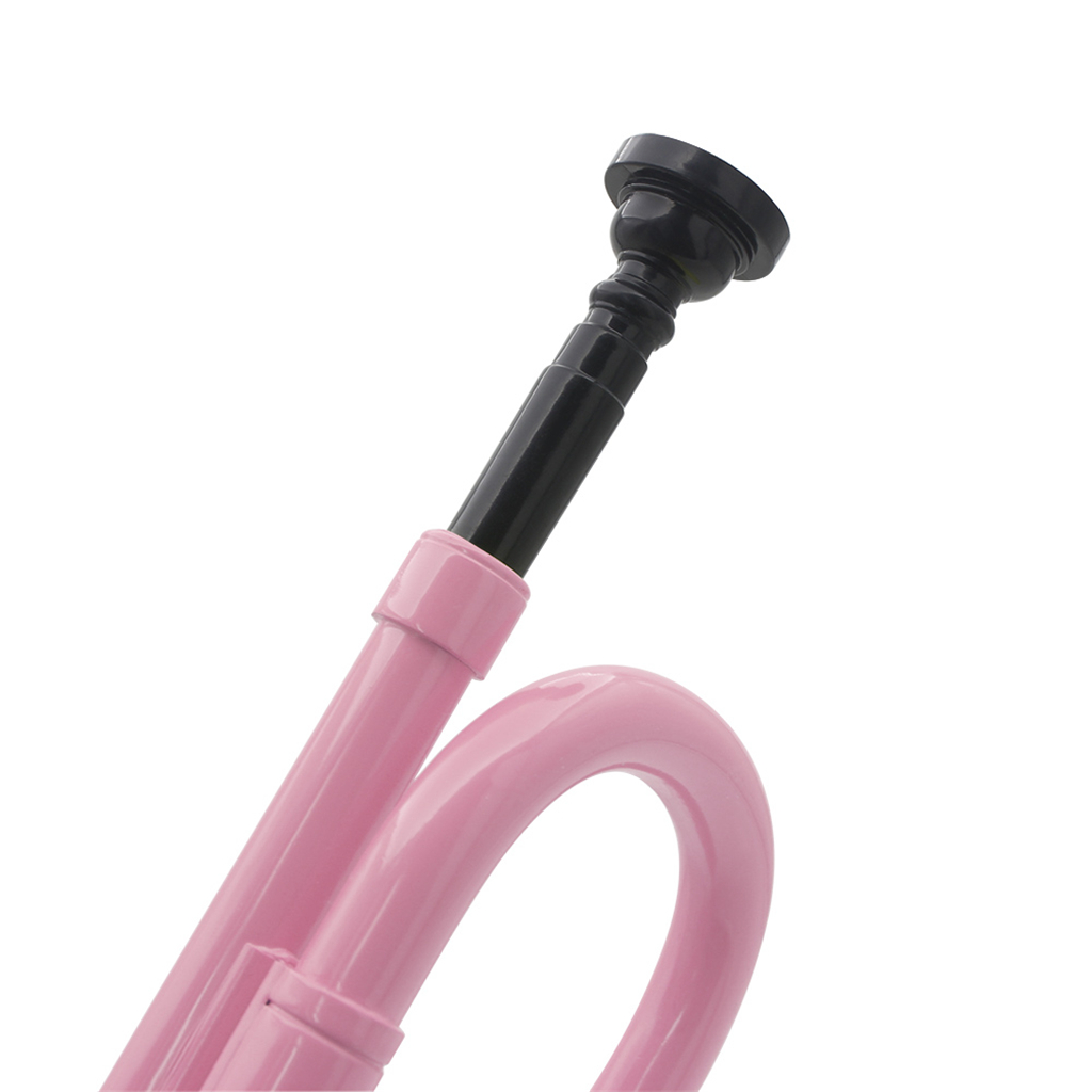 B Flat Bugle Cavalry Trumpet for School Band Pink