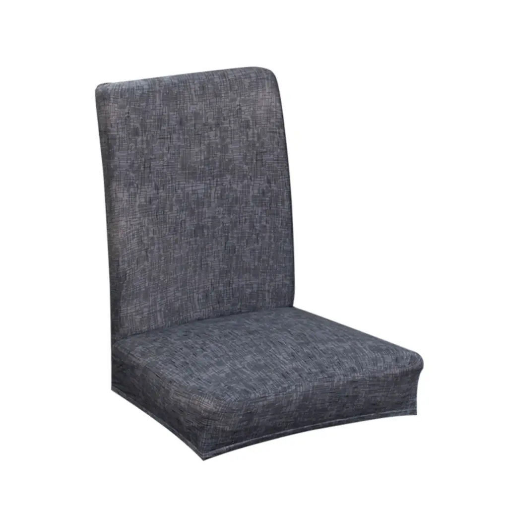 6Pieces Stretch Spandex Dining Room Chair Seat Covers, Removable Washable Anti-Dust Dinning Upholstered Chair Seat