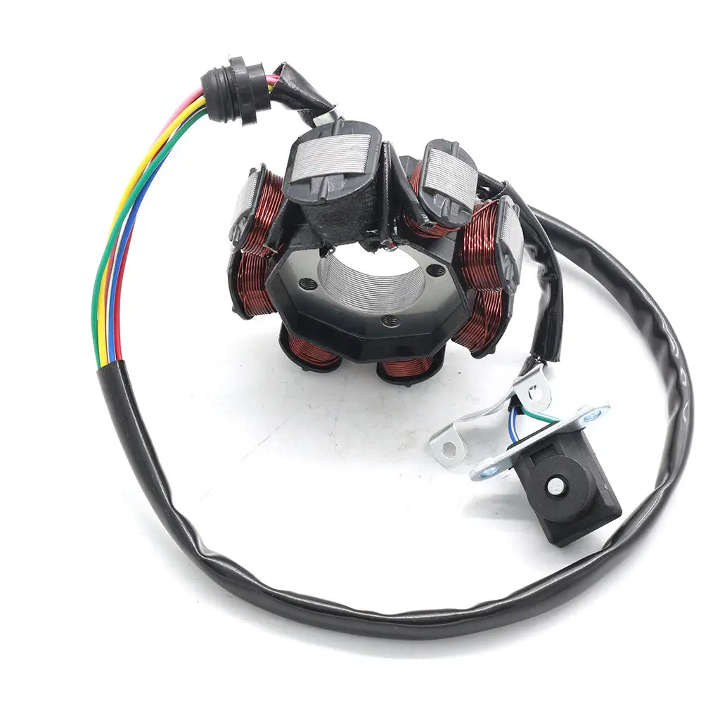 12V Metal New Magneto Stator Ignition Coil Armature Module fit for ATV Motorcross Motorbike