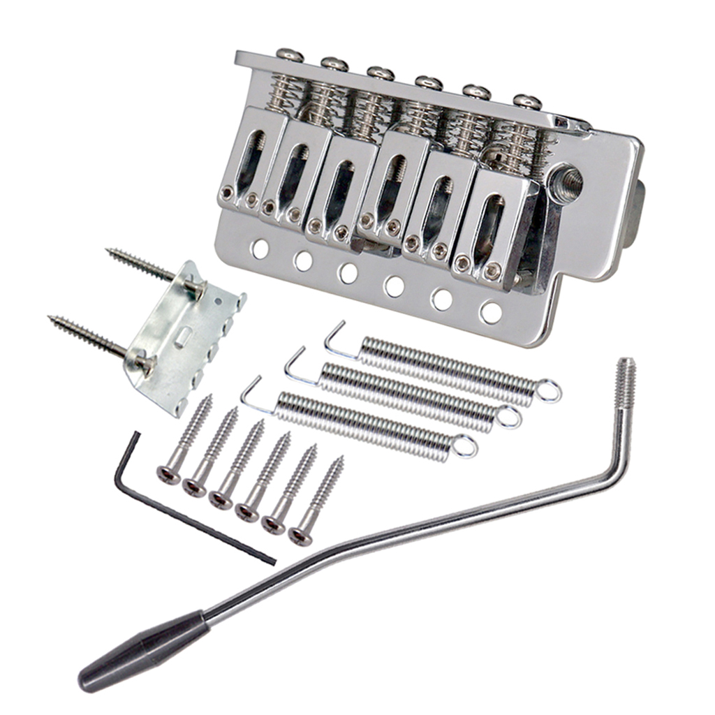 Single Locking Tremolo Bridge Assembly with Whammy Bar for  ST Squier SQ
