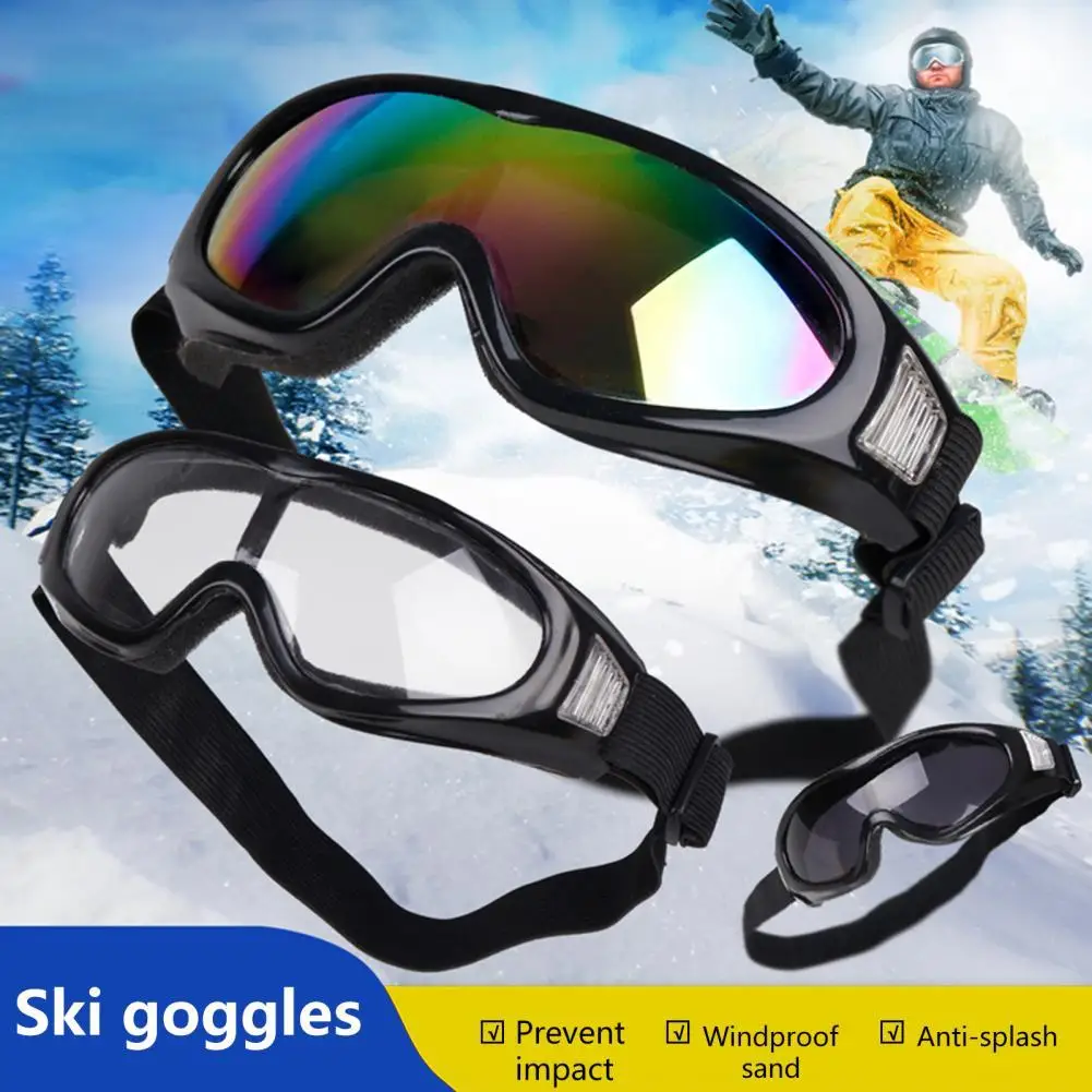 Ski Goggles Anti Fog Windproof Snow Snowboard Cycling Sunglasses Glasses Protect 