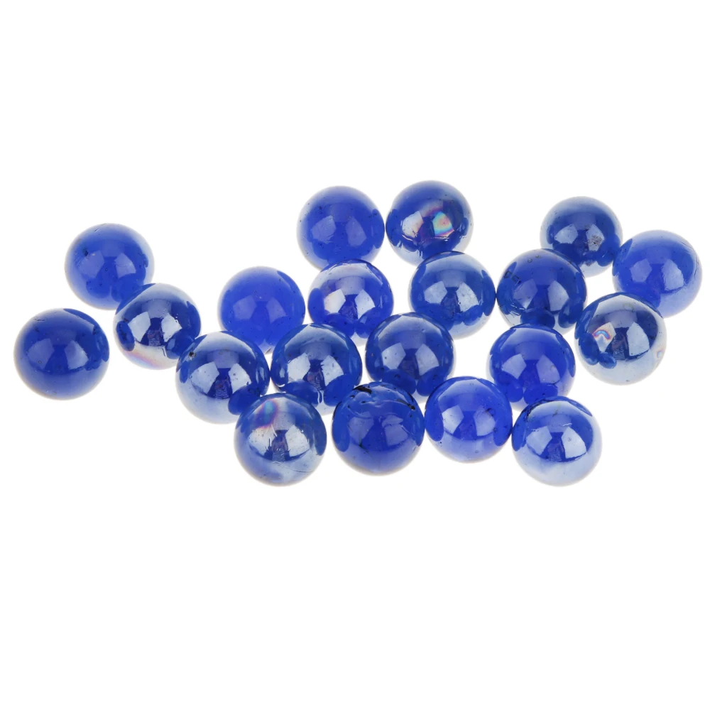 Details about   20 Pieces Round Glass Marbles Replacement Toys for Games Jewelry Making 