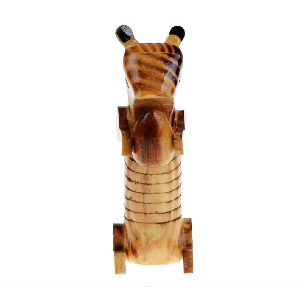 2xWooden Swing Squirrel Shapes Woodcraft Kids Toy Home Decor Gift