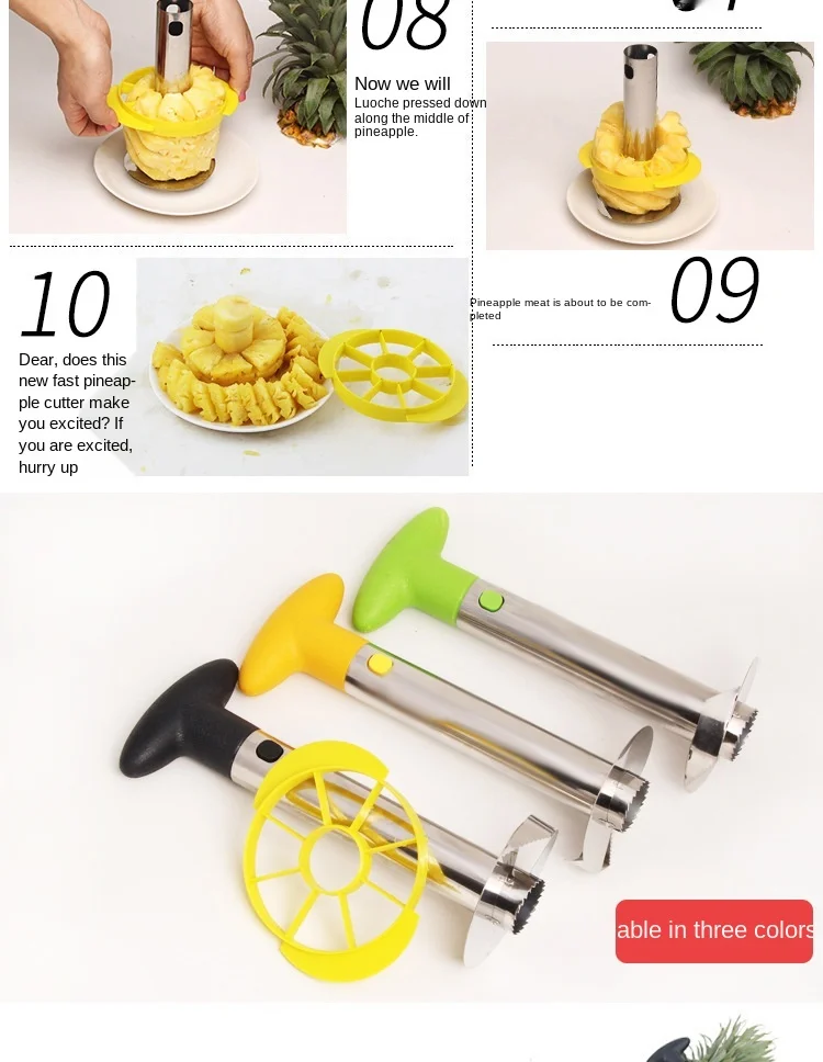 New Arrival, Pineapple Slicer Peeler Cutter Parer Knife Stainless Steel Kitchen Fruit Tools Cooking Tools Free Shipping