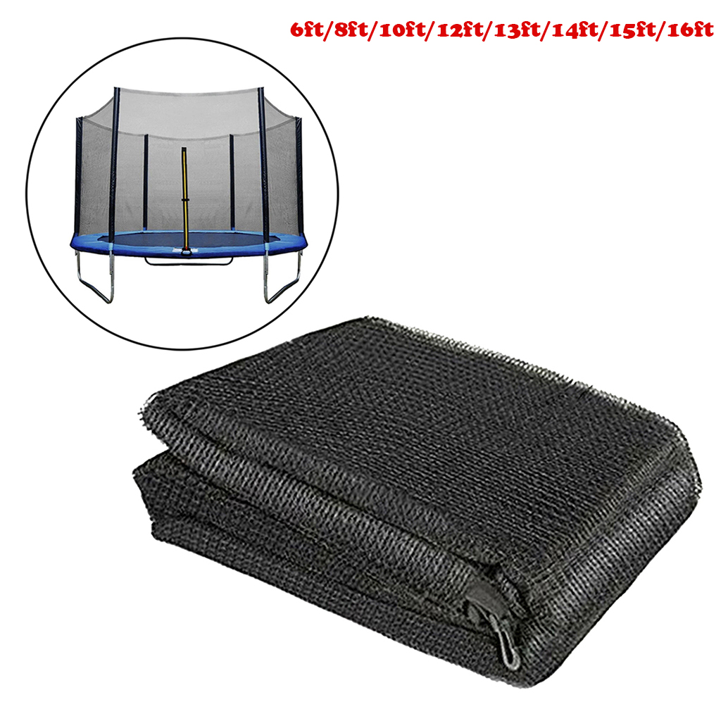 Kids Trampolines Safety Mesh Net Placement Netting 6ft/8ft/10ft-6pole 12/13/14ft