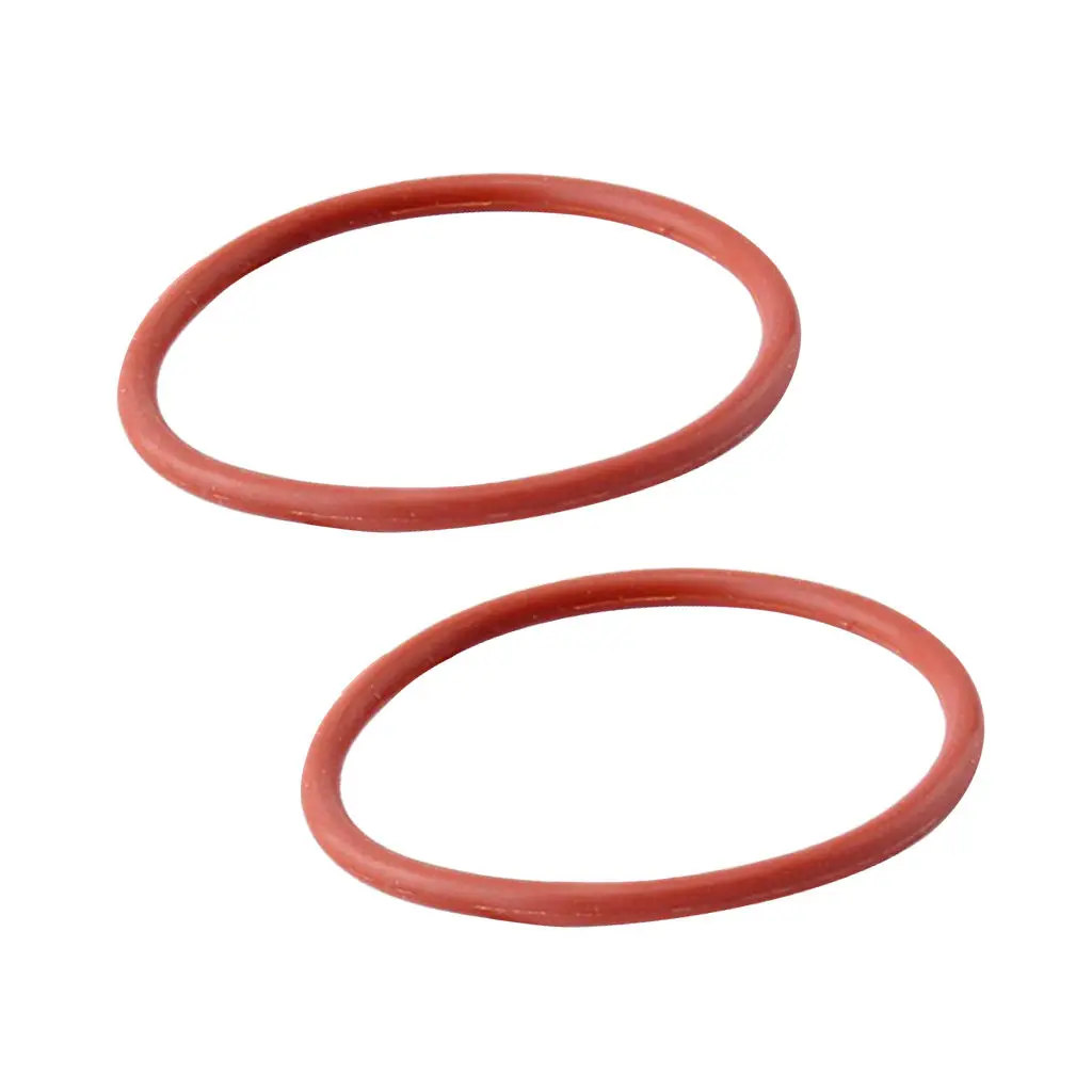 Bike Fork Stroke Circle 30mm Front Fork Outer Tube Travel Silicone Ring Red