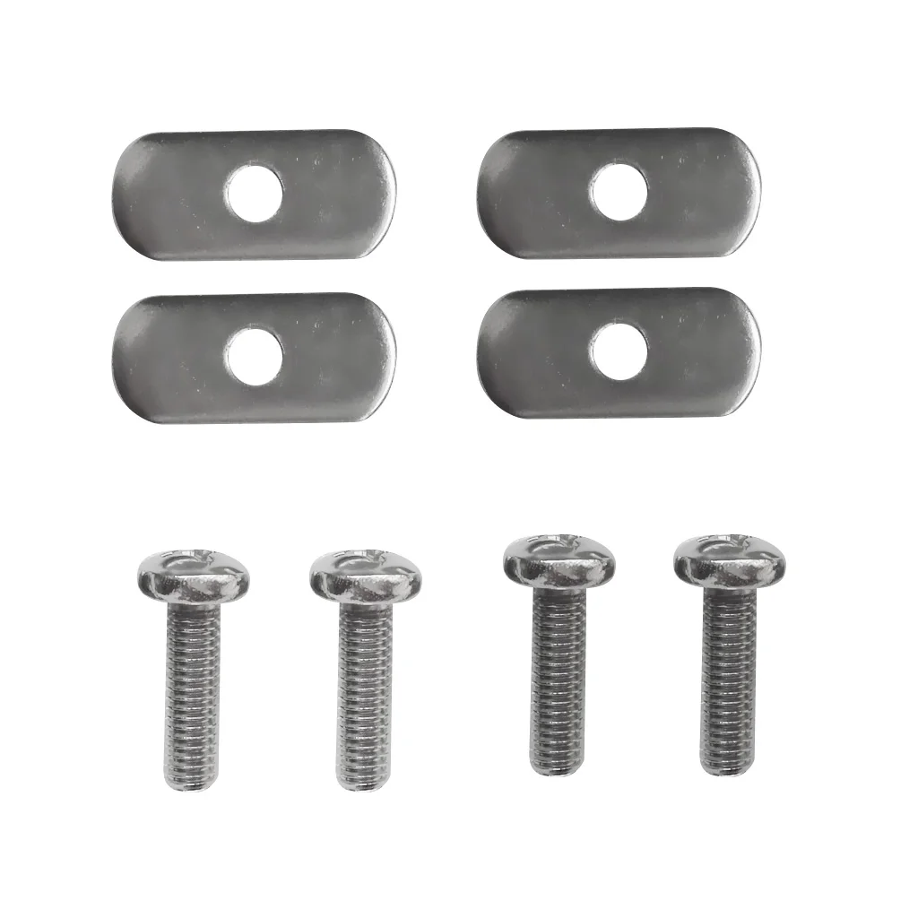 4 Sets Replacement Kayak Track/ Rail Stainless Steel Screws & Oval Nuts Hardware