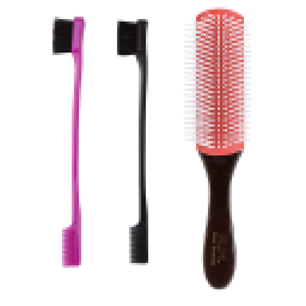 Hair Styling, Smoothing, Straightening Brush with 2pcs Smooth Gentle Hair Gel