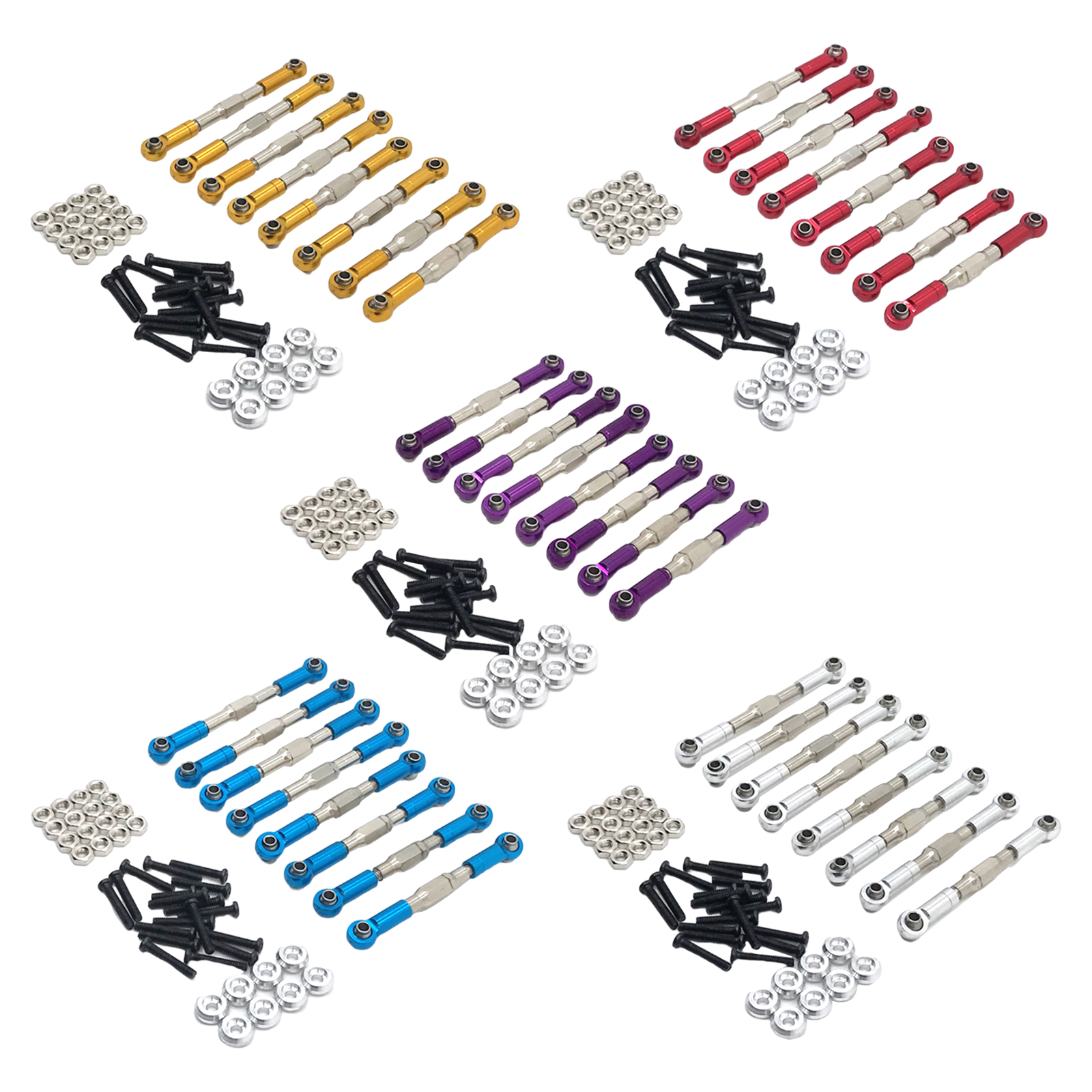 Metal Link Set for WPL HengLong FY JJRC Model Trucks Accessories