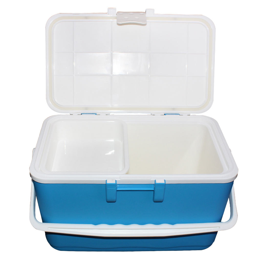 8L Portable CoolBox Insulated Cooler Ice Food Drinks For Travel Outdoor Camp