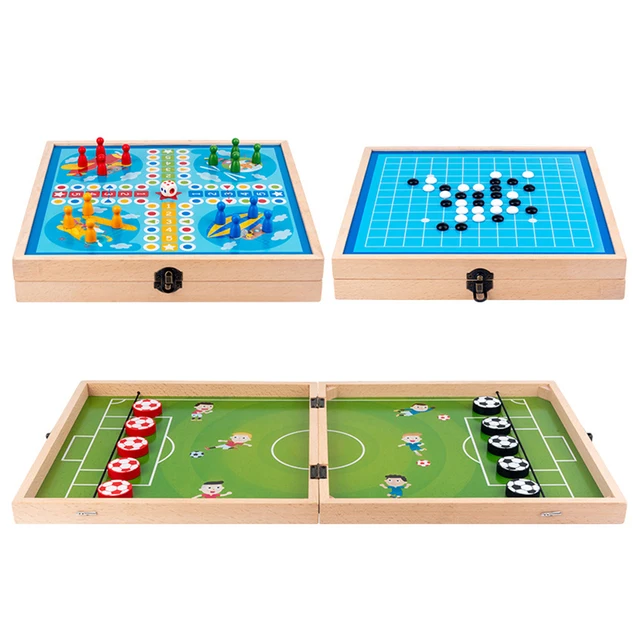 Jogo Sling Puck – Jogos de tabuleiro de estilingue de mesa, brinquedos  esportivos divertidos compatíveis para casa, aniversário, lounge, reunião  de