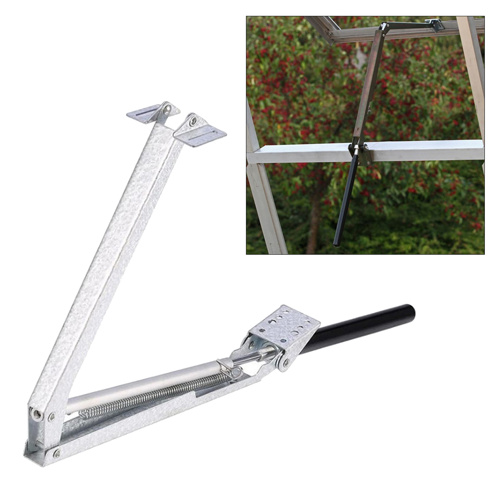 Solar Sensing Automatic Greenhouse Window Opener Spring Auto Vent Sensor Opening Tool, Automatically Opening Closing