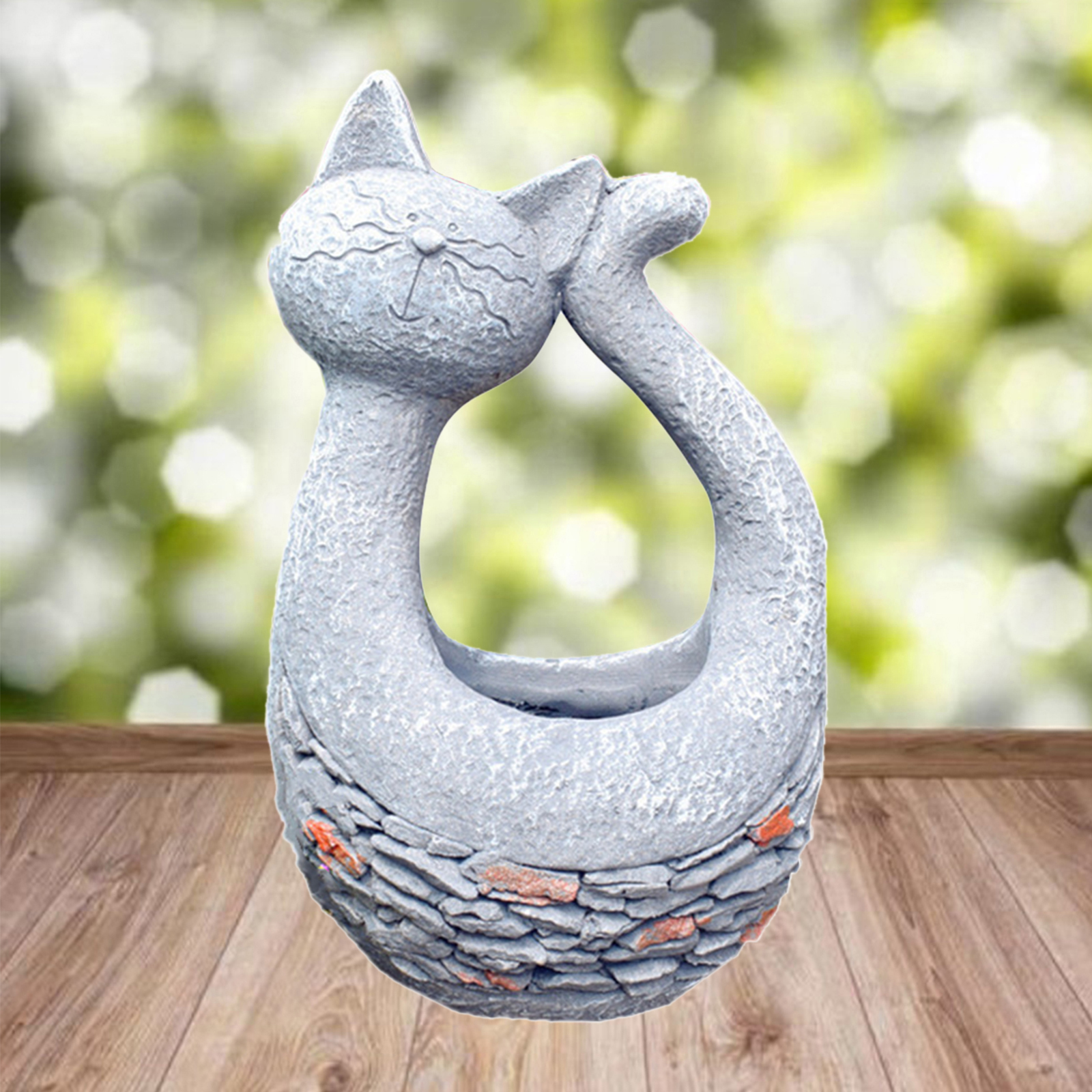 Cute Cat Figure Succulent Plant Pot Animal Flower Planter Flowerpot Home Garden Decor Bonsai Pots Outdoor Decor