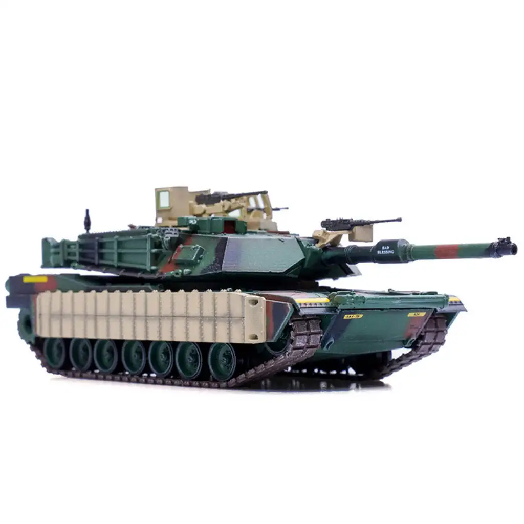 1/72 Scale Alloy Tank Model Toy Christmas Gift Boys Toy Collection Building Bricks Static Model for Tabletop Home Decoration