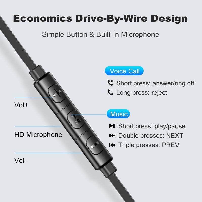 3,5 mm Plug Bass HiFi Stereo Surround