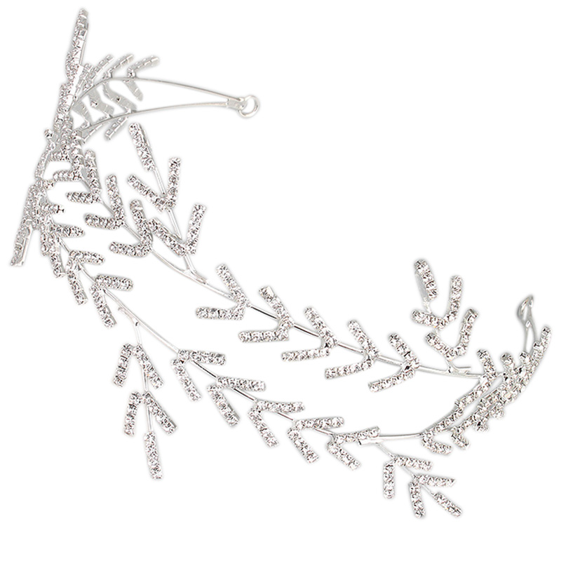 2019 lindo cristal nupcial tiaras bandana casamento
