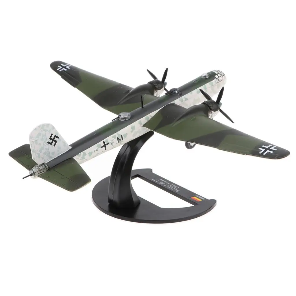 1 : 144   Scale     Heinkel   He   177   1942   Bomber   Aircraft ,  Diecast   Plane   Model