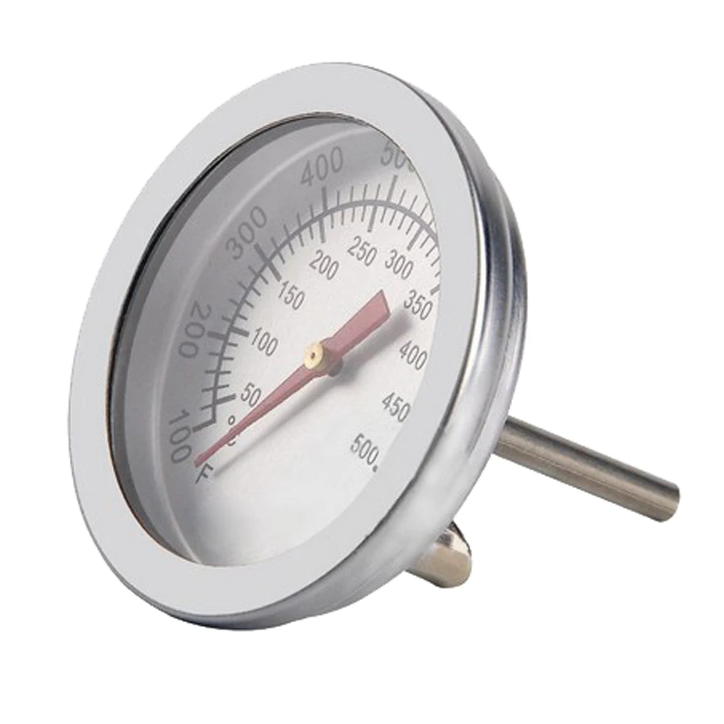 Details about   BBQ Barbecue Grill Replacement Thermometer Smoker Roaster Temp Gauge Stainless 