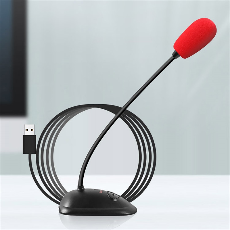 Lenovo PCM102U Desktop Microphone For Computer USB Wired Microphone For Live Streaming/Gaming