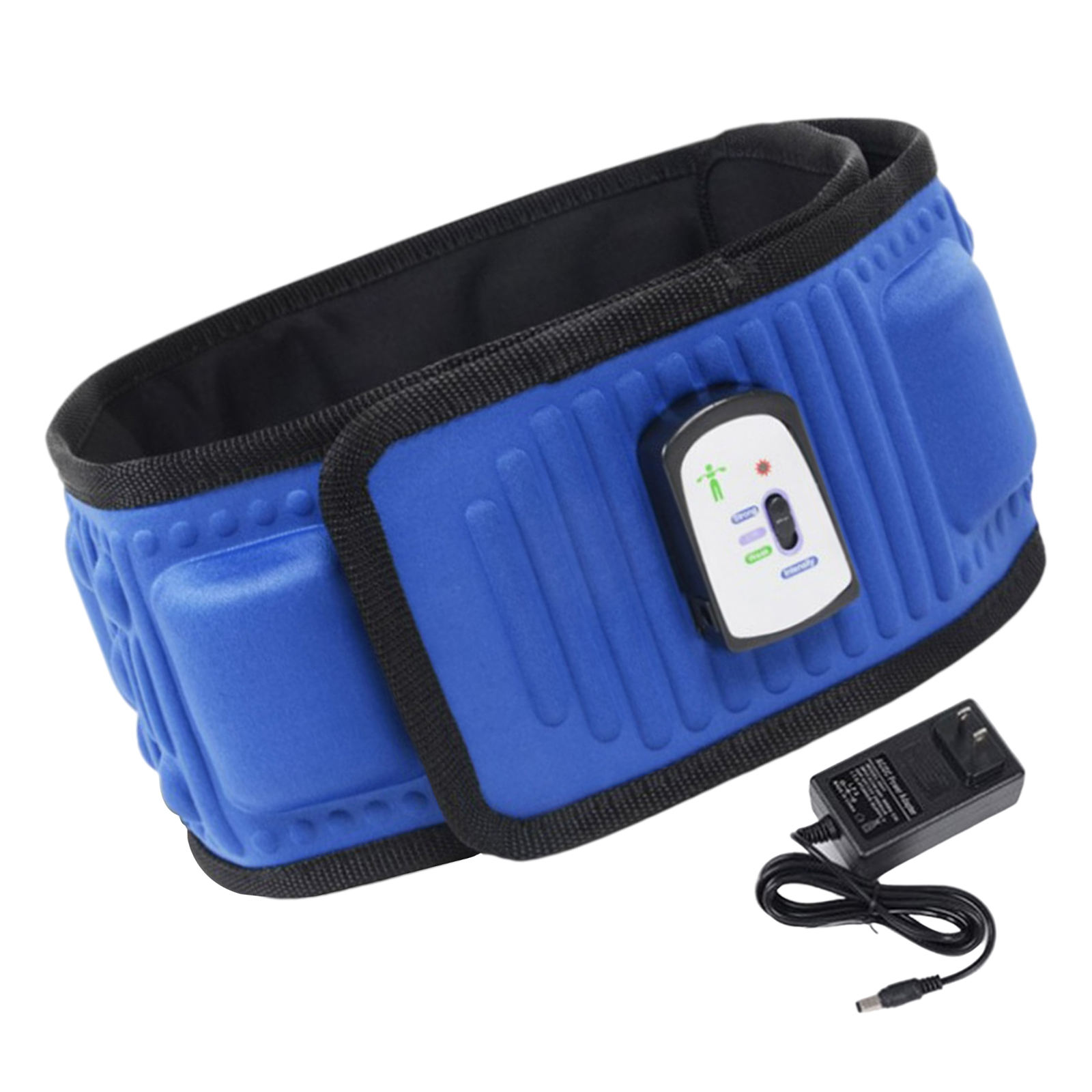 Waist Heating Pad Band Adjustable Massage Belt Arthritic Stomach Thigh US