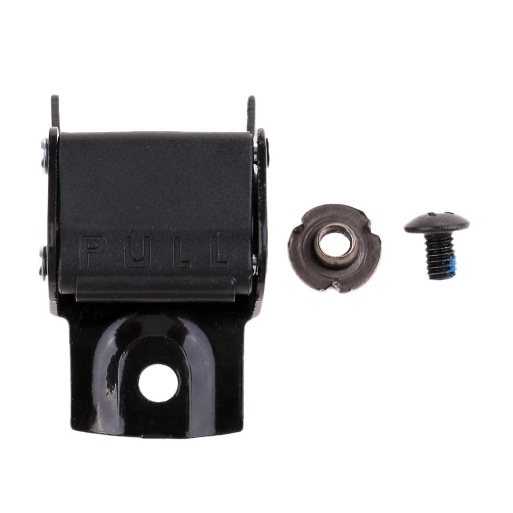 Inline Roller Skate Strap Buckle with Screws Nuts Replacement Parts for Skateing Shoes