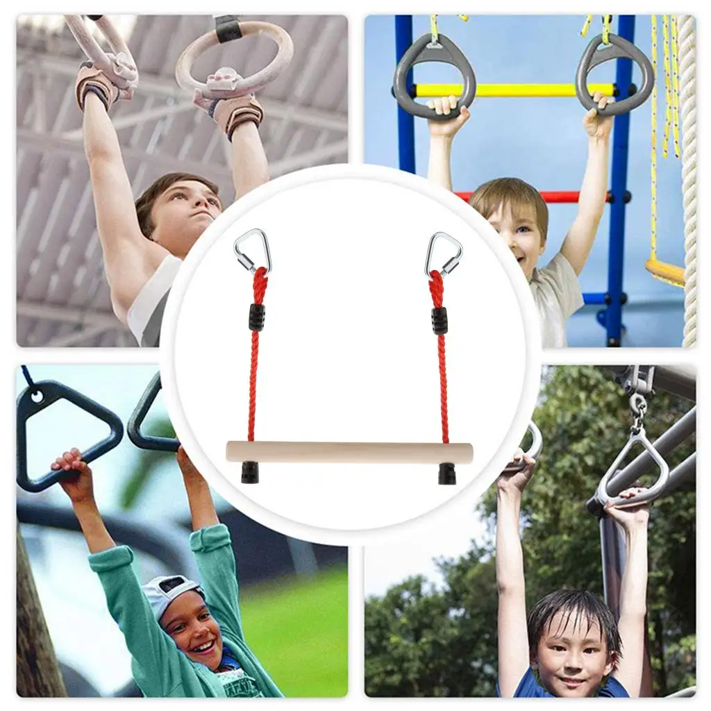 Adjustable Gym Swing Bar for Kid Strength Training Outdoor Playground Playset