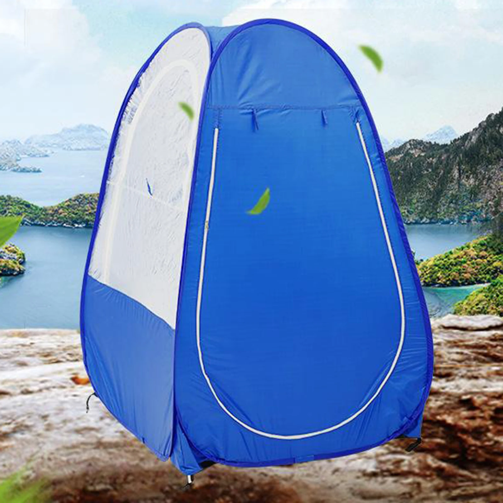 Outdoor Fishing Up Tent Waterproof Anti-UV Winter Warm Tent Quick Automatic Opening One Person Tent Foldable with Carry Bag
