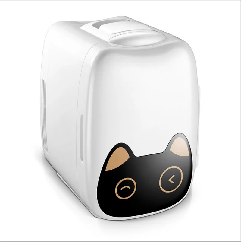 Mini Fridge Portable Cooler and Warmer Beauty fridge Makeup Fridges with Jade Roller for Home, Bedroom, Travel, Skincare car fridge