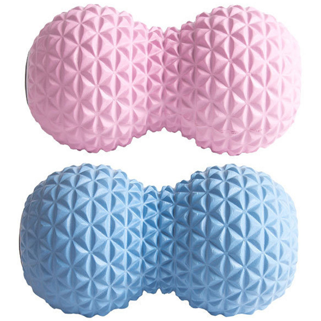 EVA Peanut Massage Ball Double Lacrosse Massage Ball Mobility Ball for Deep Tissue Massage Tool for Back Hand Foot