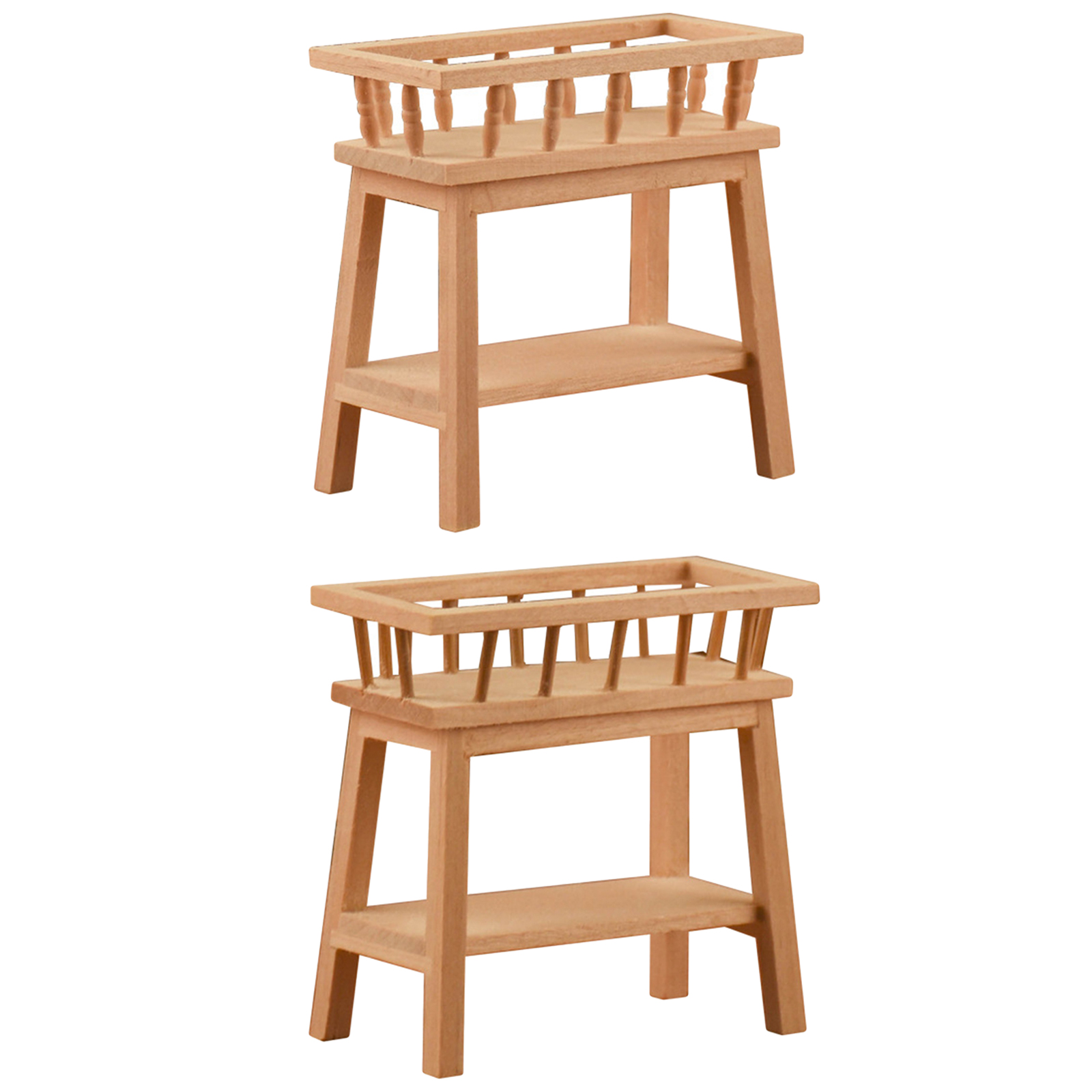 1/12 Dollhouse Furniture Flower Stand Handmade Garden Bedroom Decoration Pretend Play Accessories Kids Toys Age 3-8