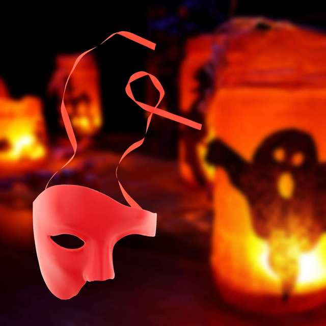 1/2 Half-face Permanently Unisex Masquerade Masks Adult Children Vintage Art Costume Women Stage Club Fantastic  Christmas