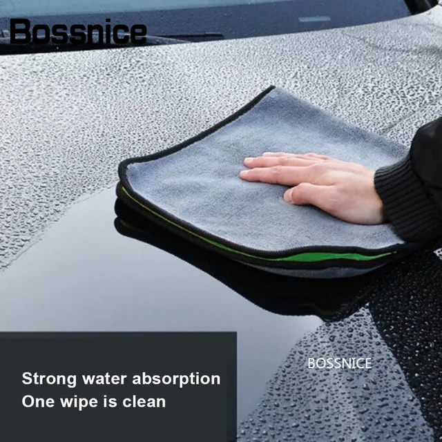 mling Super Absorbent Car Wash Microfiber Towel Car Cleaning Drying Cloth  Extra Large Size 30x30/60 cm Drying Towel Car Care