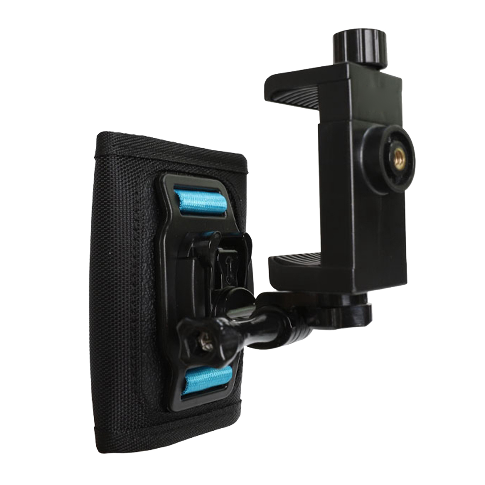 Portable Phone Mount 360° Bracket Bag Belt Adapter Backpack Strap Mount