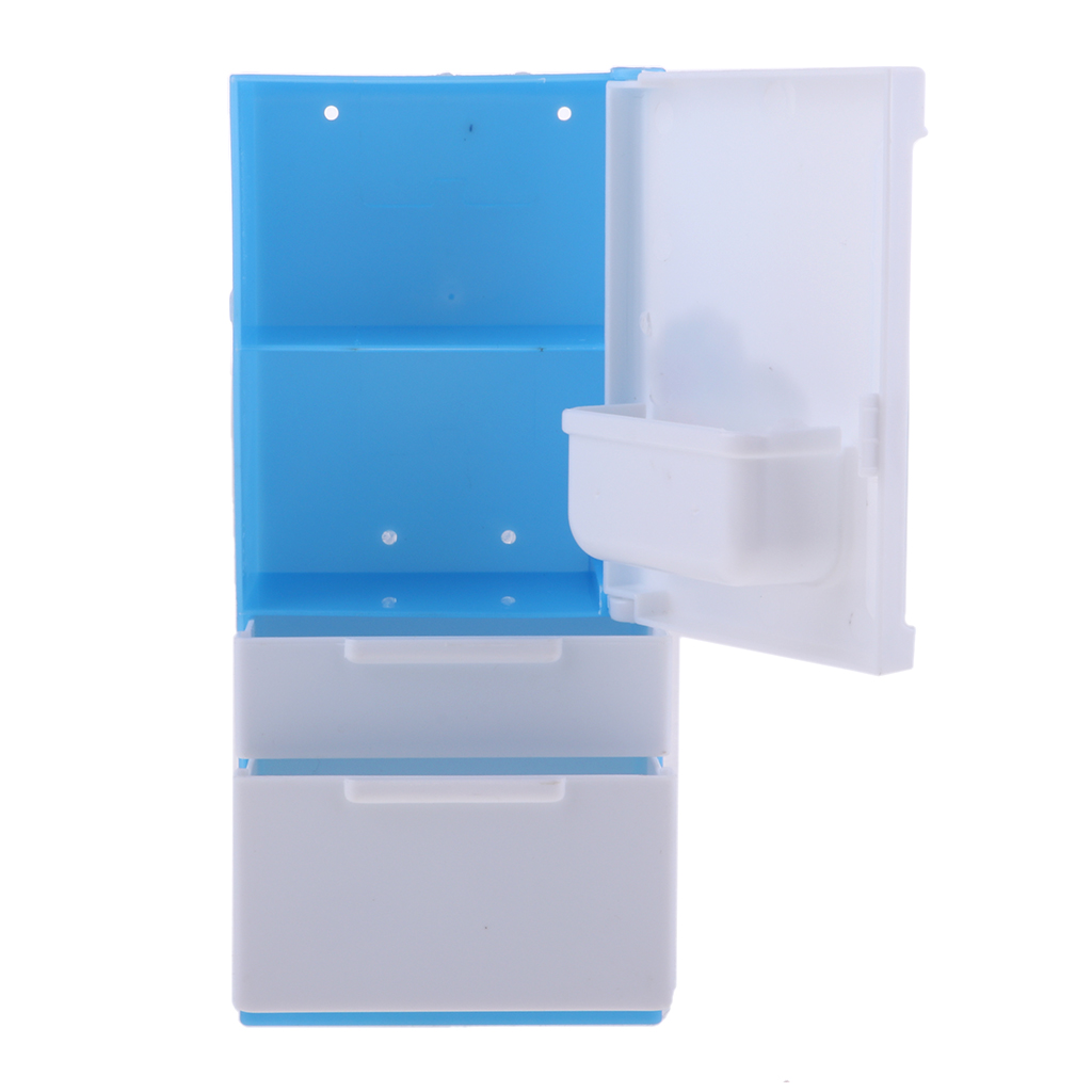 1/6 Scale Miniature Refrigerator Fridge Model For 12inch Action Figures Doll