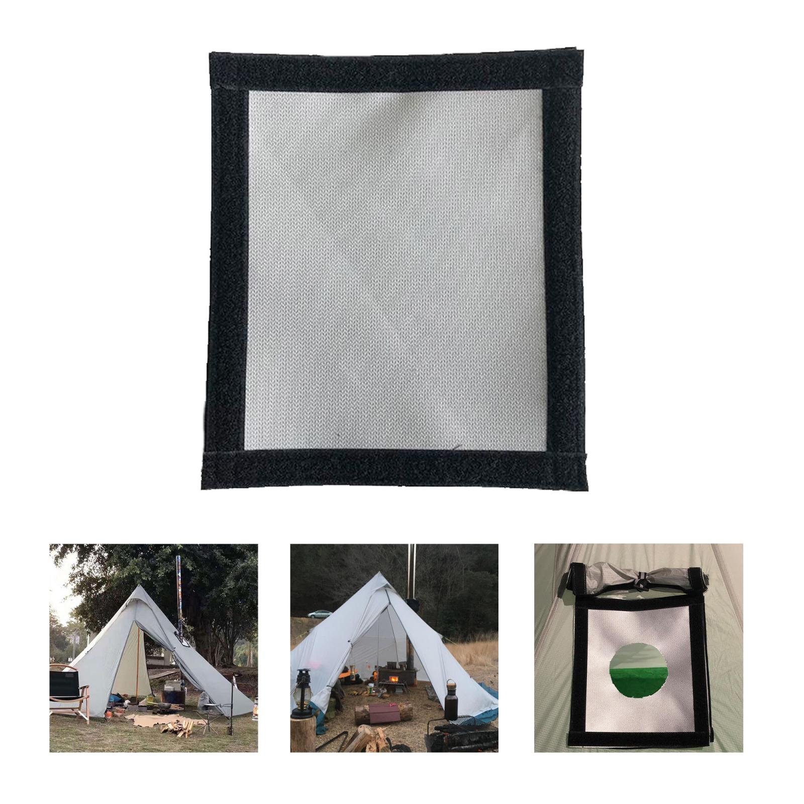 Stove Fire Pipe Ring Tent Wood Fire Stove Smoke Anti-scalding Ring Prevent the Tent from Being Burned