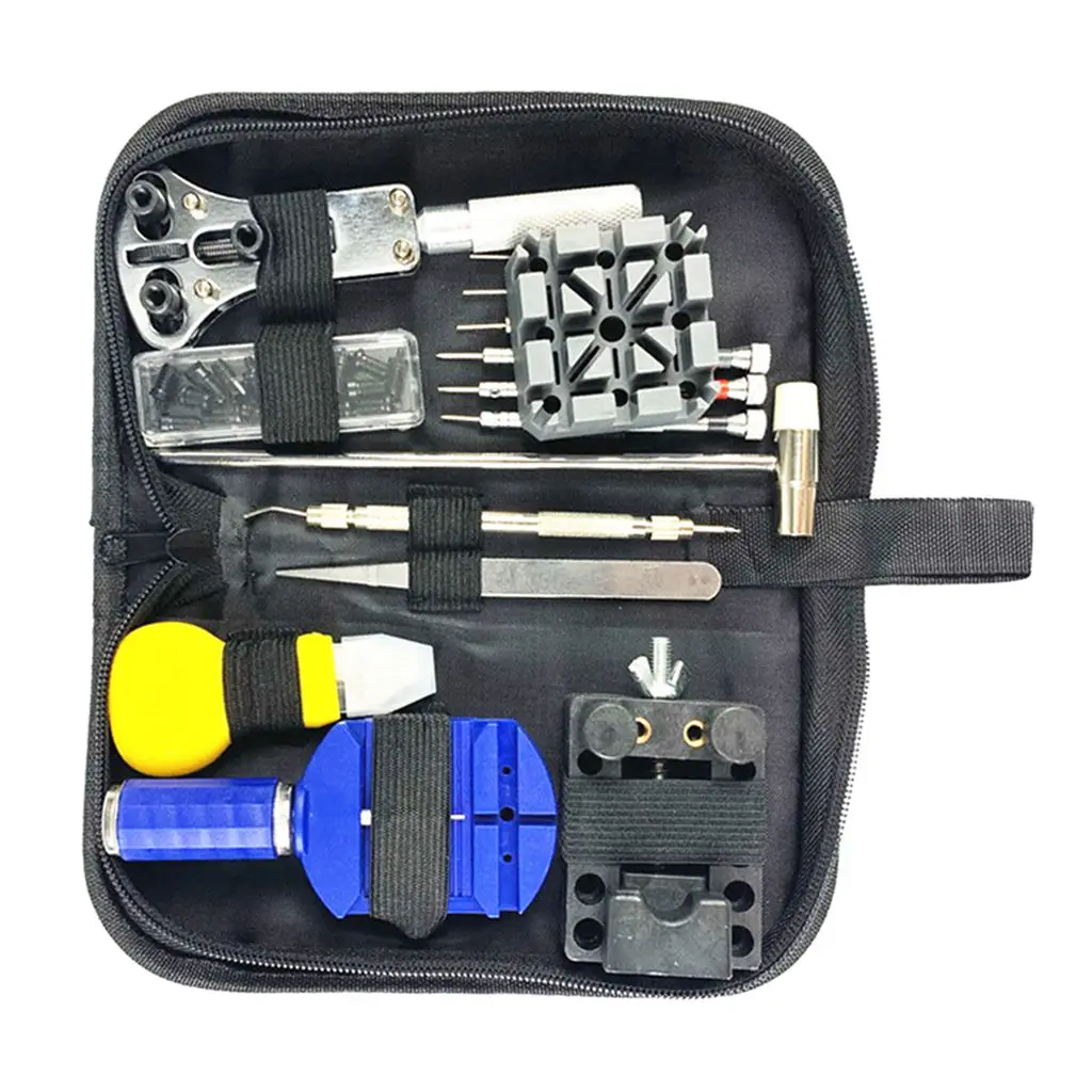 15pcs Waist Watch Repair Kit Professional Spring Bar Tool Set,  Repair
