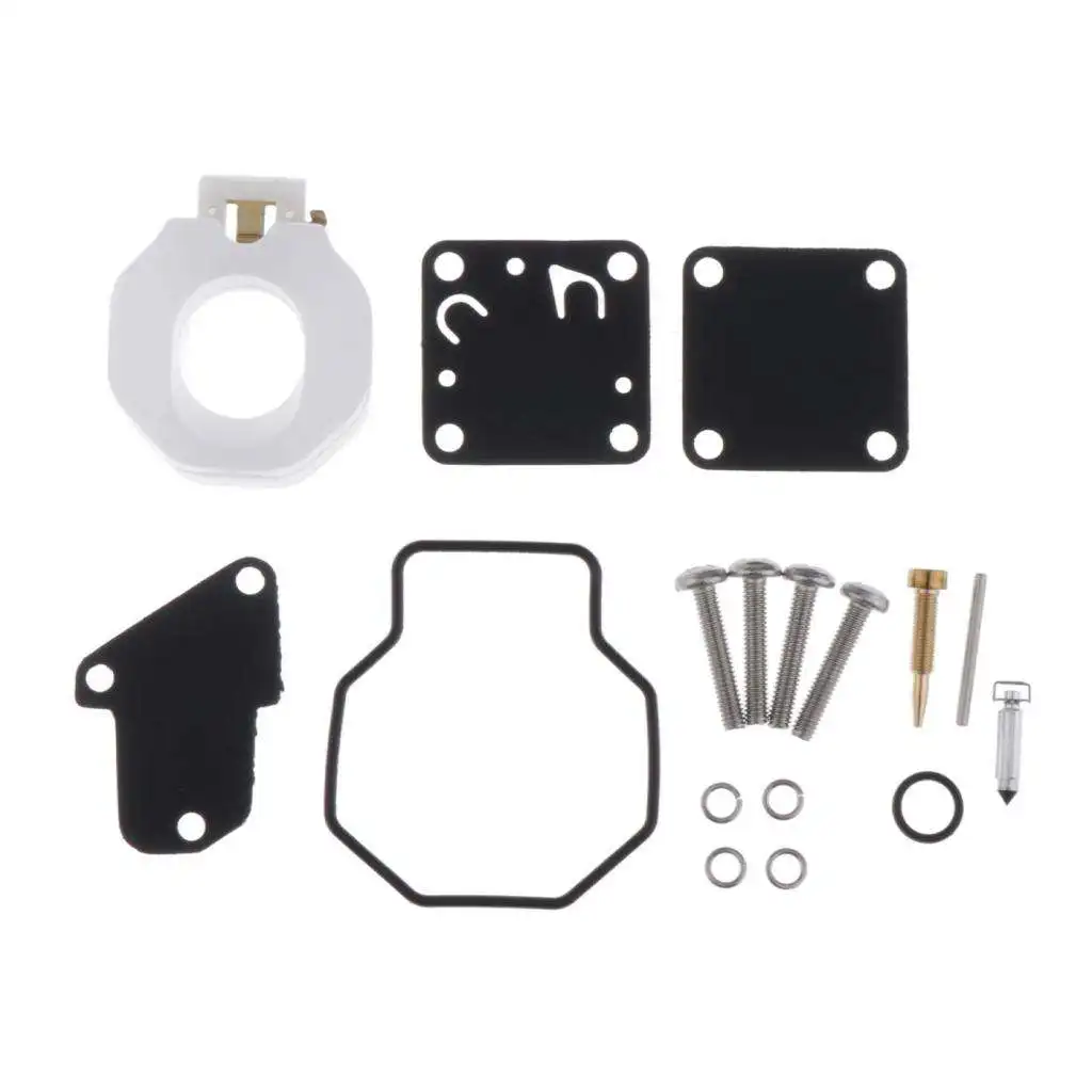 Carburetor Repair Kit - Carb Rebuild Tool Gasket Set For Yamaha 4HP 5HP Outboard Motors, OEM