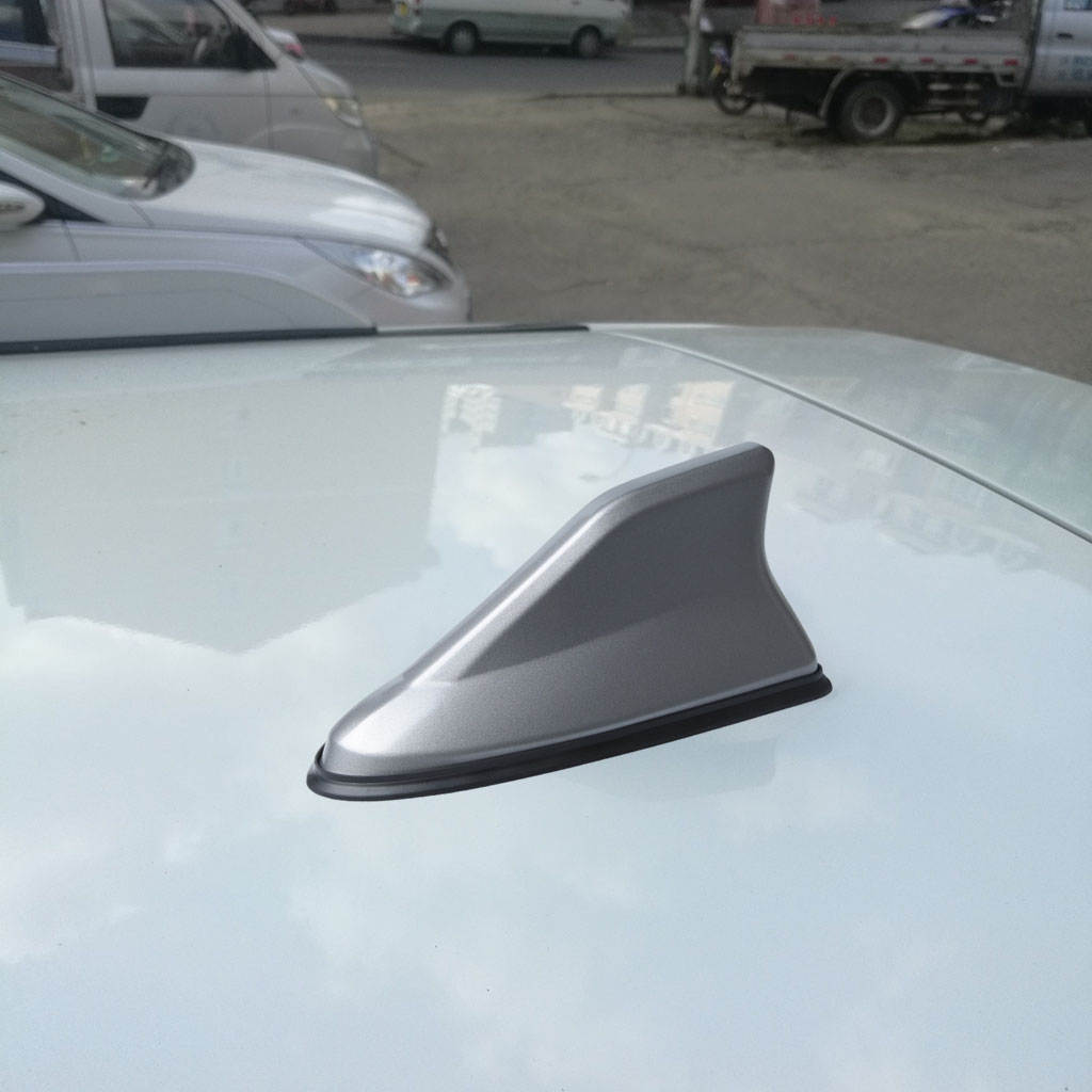 Shark Fin Antenna Universal Car Accessories Modification Decoration Roof Aerial Waterproof Replacement Car Antenna Cover Radio