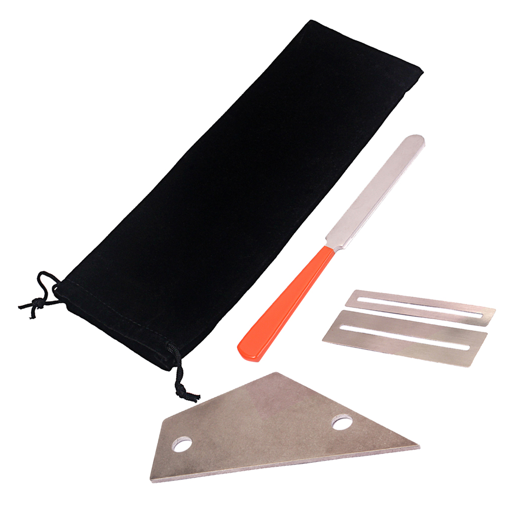 1 Set Fretboard File Fret Rocker Fret Guard for Guitar Repair Maintenance Kit