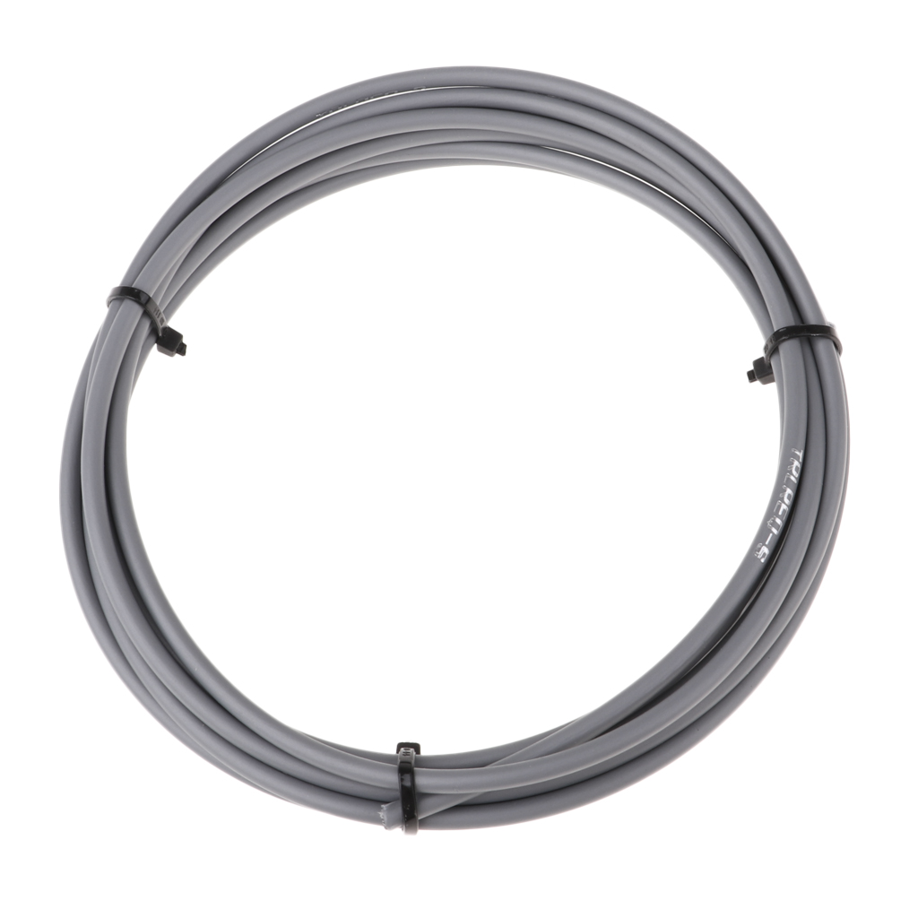 9.7 ft/Roll Bike Bicycle Derailleur Shifter Cable Housing 4mm Hose Cover Guard Protector Wrap Sleeve Black White