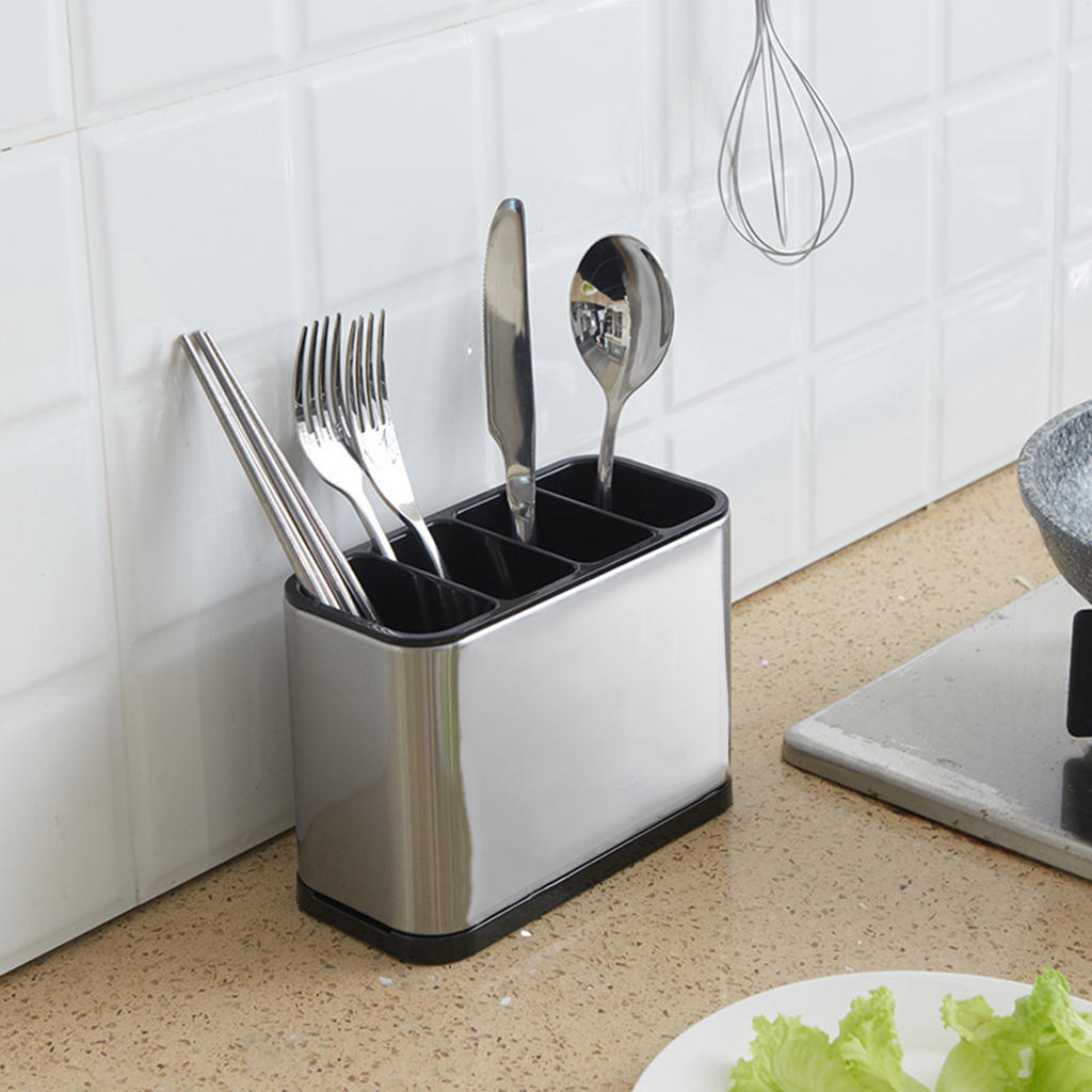 Spatula Cutlery Holder Utensil Caddy Flatware Organizer Divider for Non-Silp